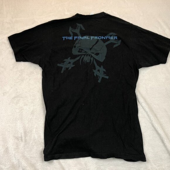 Iron Maiden "The Final Frontier" Graphic Black Tee Large Black - Picture 10 of 10